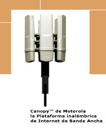 Canopy™ de Motorola en ComunyTel